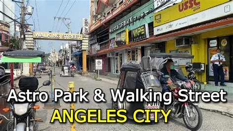 Angeles City Walking Tour Morning Walk At Balibago Astro Park And Fields Ave Walking Street
