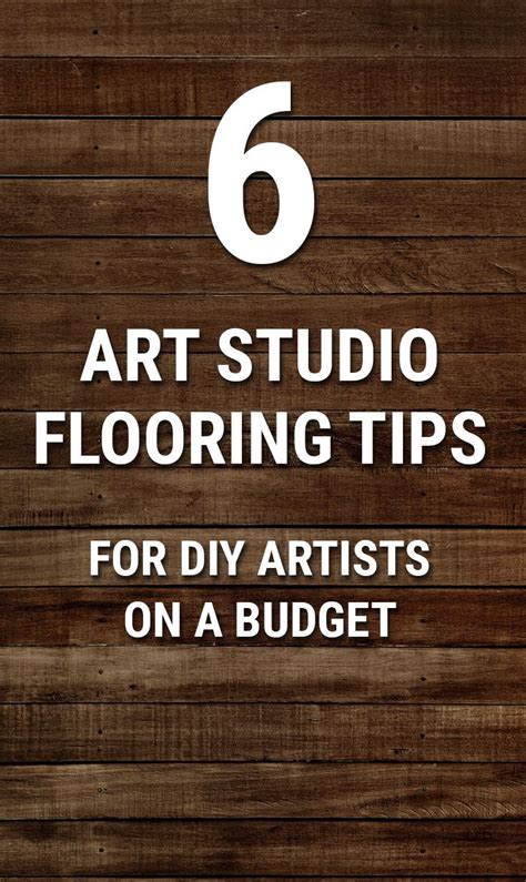 6 Art Studio Flooring Tips For Diy Artists Who Want To Save Money