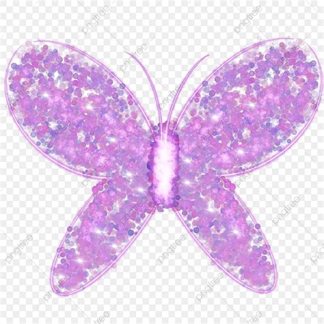Glitter Butterfly Png Image Abstract Shining Gold Pink Purple Glitter