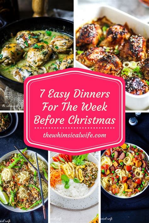 Our festive menu for two makes the most of smaller birds and dainty desserts, so christmas dinner will be even more special. 7 Easy Dinners For The Week Before Christmas | Dinner, Dinner this week, Dessert for dinner