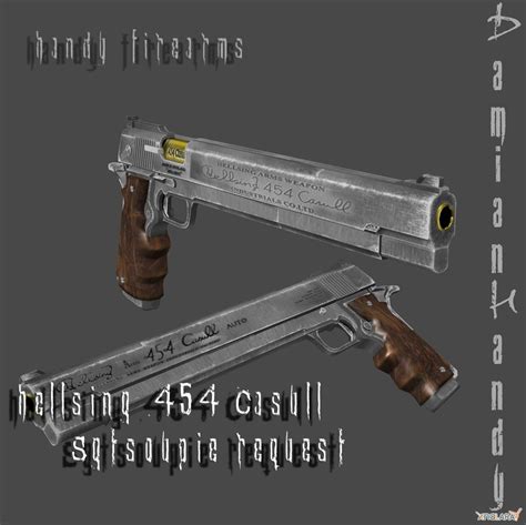 The Hellsing Arms 454 Casull Auto By Damianhandy On Deviantart