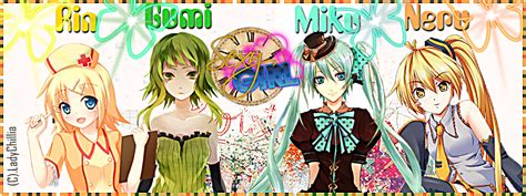 Vocaloid Girls Cover Facebook Edit 02 By Chika Chan14