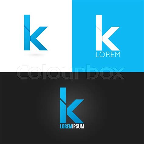 The best selection of royalty free letter k logo vector art, graphics and stock illustrations. Letter K logo design icon set background 10 eps | Stock ...