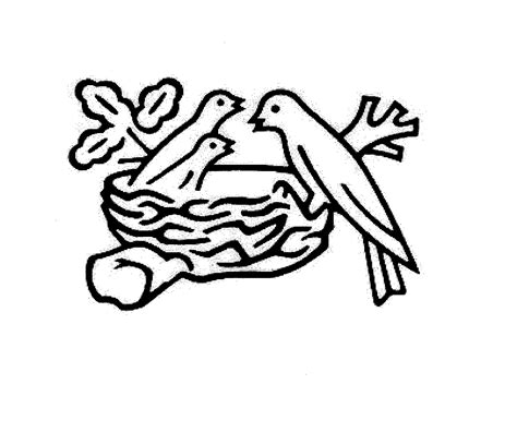 3 Birds In Nest On Branch By Societe Des Produits Nestle Sa 433622