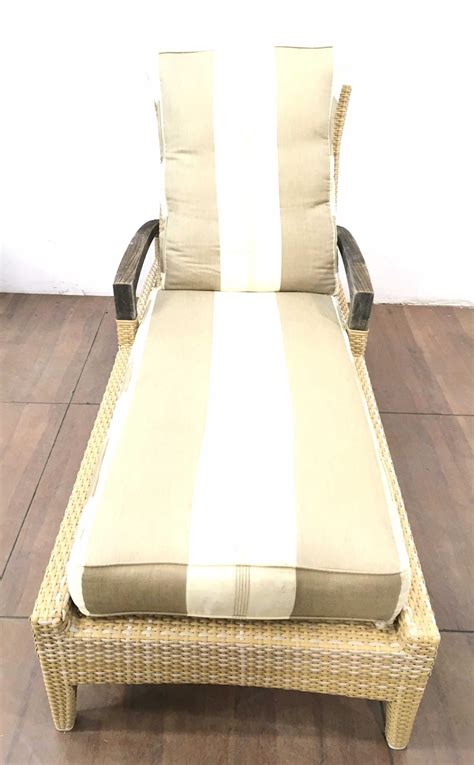Check spelling or type a new query. Lot - Gloster Traditional Style Wicker Chaise Lounge