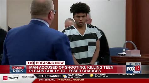 Man Accused Of Shooting Killing Teen Pleads Guilty To Lesser Charges