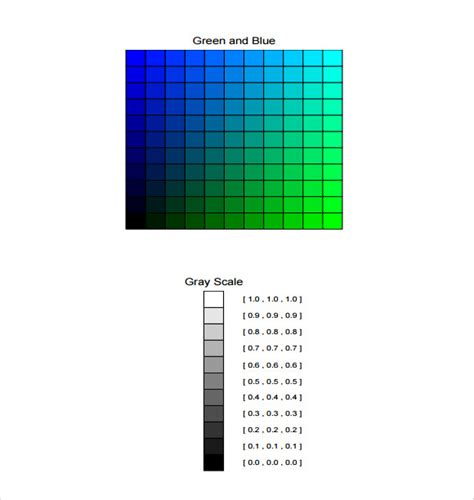 Rgb Color Wheel Chart