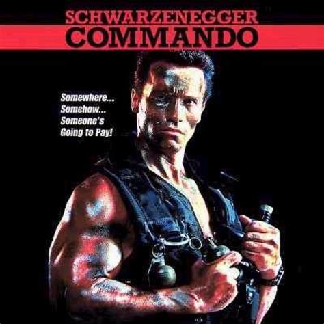 Commando Old School Movies Best Action Movies 80s Movie Posters