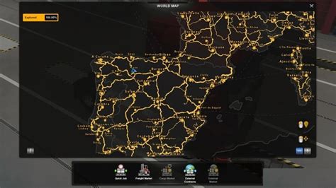 Full Save Game For 1 40 FULL MAP DLC Iberia 100 Discovered ETS2