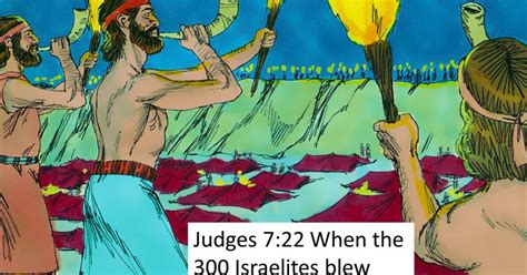 Kidfrugal Free Bible Images Gideon Takes On The Midianites With Just