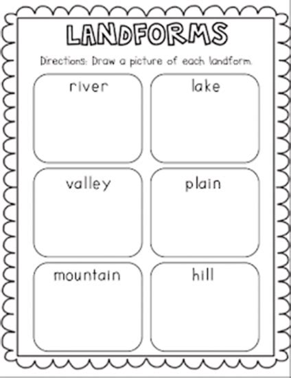 21 Landforms For Kids Activities And Lesson Plans Teach Junkie