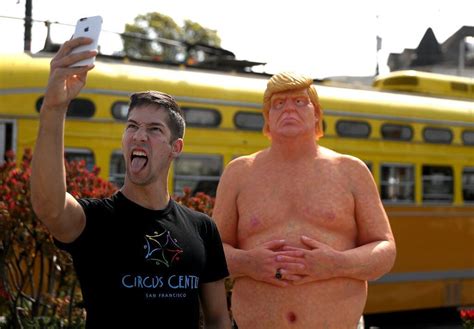 Naked Trump Statue Seen Across The Us Reveals Our Darker Side