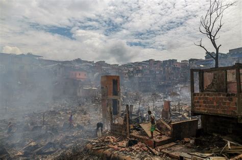 600 Homes Detsroyed In Brazil Fire Abs Cbn News