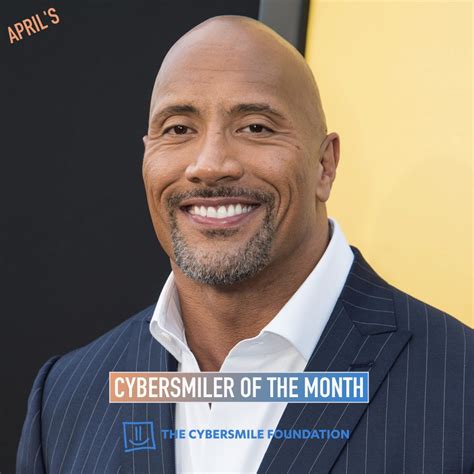 Following the stride of his grandfather and father, he then entered wrestling. Dwayne Johnson Wins Cybersmiler Of The Month Award For April