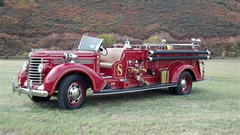 1940 Diamond T 406 Firetruck Fire Trucks Fire Service Fire Engine