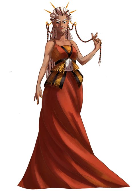 Artstation Witch Queen Character Design