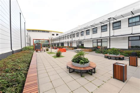 Haringey Sixth Form College Outdoor Breakout Area Brookhouse Uk