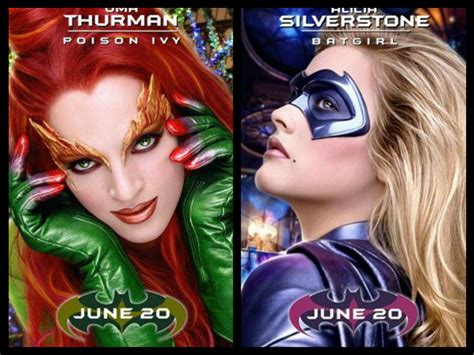 Batgirl And Poison Ivy Posters Batman And Robin 1997