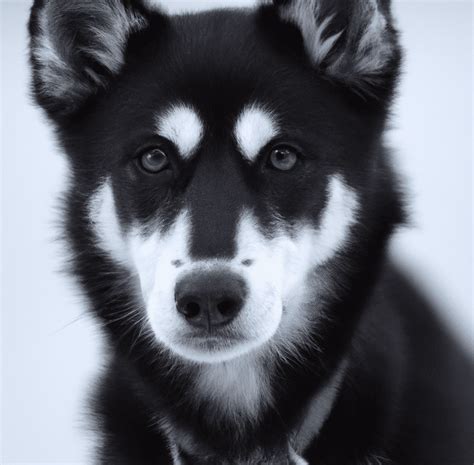 Image Of A Black Husky Pet Dog Owner
