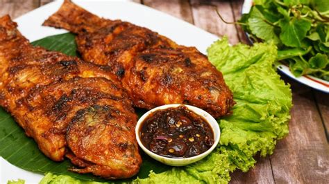 Ikan Nila Bakar Dengan Sambal Kecap Asam Jawa YouTube