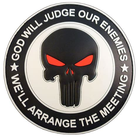 Buy Punisher Us Navy Seals God Will Judge Our Enemies Morale Devgru