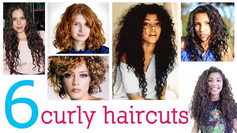 Short hair refers to any haircut with little length. 6 Haircuts For Curly Hair - YouTube