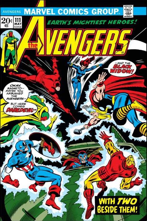 The Avengers 111 With Two Beside Them Issue Avengers Comics