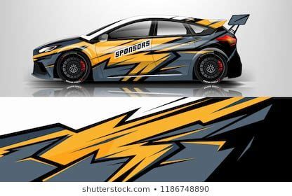 Car decals racing free vector. design, race, vehicle, vector, advertising design ...
