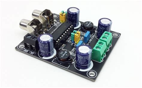 10w Class D Stereo Audio Amplifier With Mute Shutdown And Four Gain