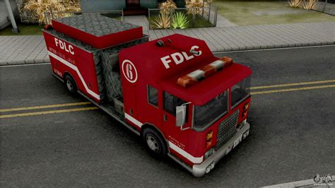 Firetruck From Gta Lcs For Gta San Andreas