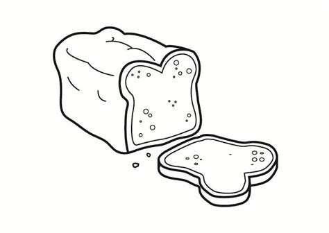 Mewarna Gambar Roti