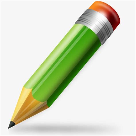 قلم رصاص أخضر أخضر ادوات مكتبيه Png صورة للتحميل مجانا