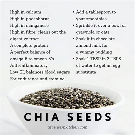 Chia Seeds Were A Vital Food For The Aztecs Mayans And Inca