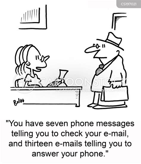 Phone Messages Cartoons And Comics Funny Pictures From Cartoonstock