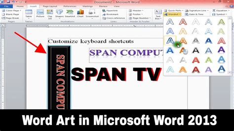 Word Art Microsoft Word Sayslow