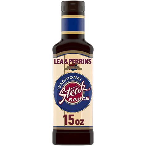 Lea And Perrins Traditional Steak Sauce 15 Oz Bottle