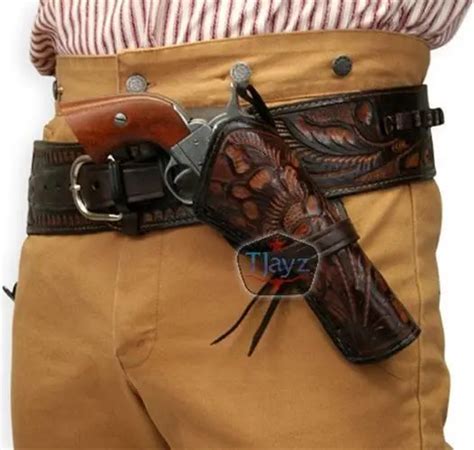 Usa Seller Western Cross Draw Holster Fits Colt Saa Ruger Vaquero