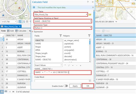 How To Merge The String And Objectid Fields In Arcgis Pro