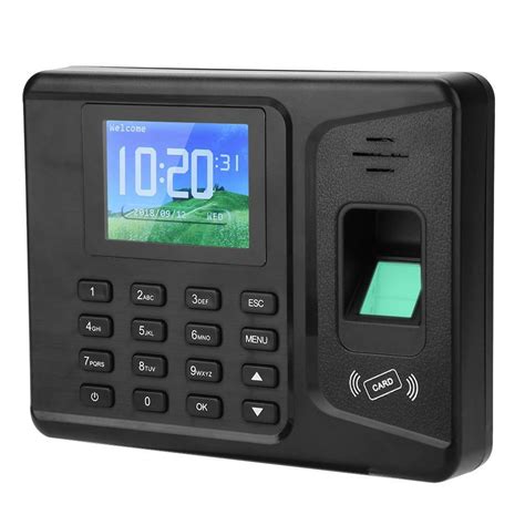 Lyumo 28 Tft Fingerprint Recorder Attendance Clock Time Card Machine