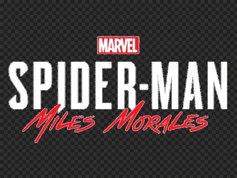 Hd Spiderman Miles Morales Logo Marvel Studios Png Citypng