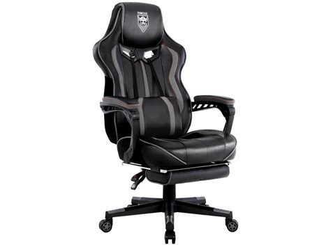 Vonesse Gaming Chair With Footrest Reclining Computer Gaming Chair