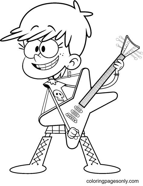Lola From Loud House Coloring Page Sexiz Pix The Best Porn Website