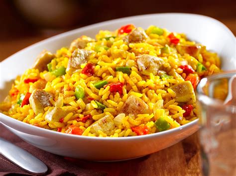 We like this with tacos. Cheesy Chicken and Yellow Rice