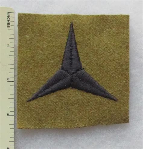 Original Ww1 Vintage 3rd Us Army Corps Shoulder Patch Insignia 4500
