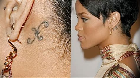 21 Rihanna Tattoos All The Singers Tattoos Their Photos And Meaning 【the Best Of 2021】