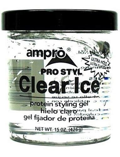 Gel Para Cabello Ampro Clear Ice Protein Styling Gel 15 O Envío Gratis