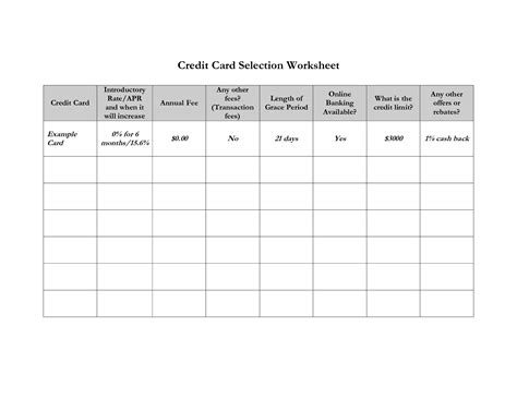 Standard credit card thickness is 30 mil. 15 Best Images of Pay Off Credit Card Worksheet - Debt Free Printable Bill Payment Sheet ...
