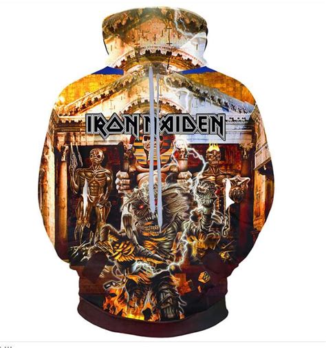 Iron Maiden Hoodies 3d Printed 3d Hoodie 50 Off Limited Today