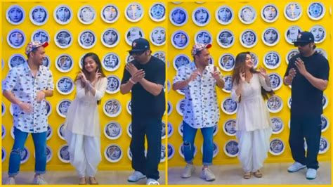 Kanta Laga Uiimaa Anushka Sen Gets Groovy With Tony Kakkar And Yo Yo Honey Singh In Viral Video