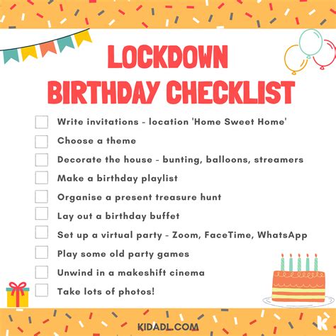 Our advice is to focus less on cancelled plans and concentrate on creating a wonderful day for your kids to enjoy. Things To Do On Your Birthday In Lockdown | Birthday Party